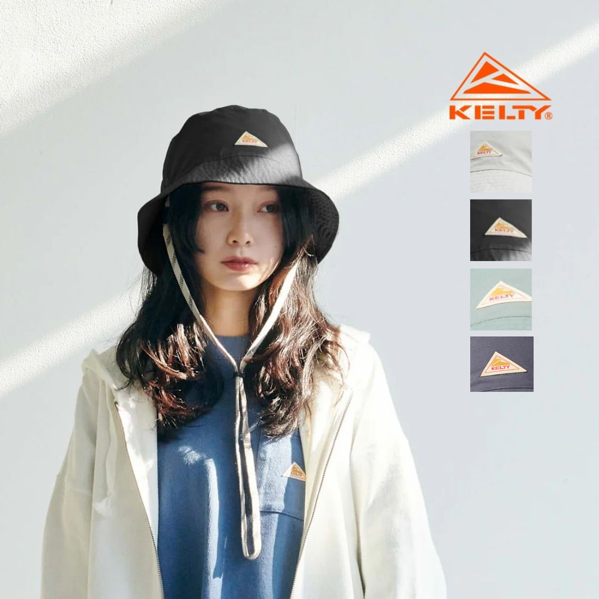 ケルティ KELTY バケットハット メンズ レディース ユニセックス 帽子 ハット バケハ 撥水 KE24115016