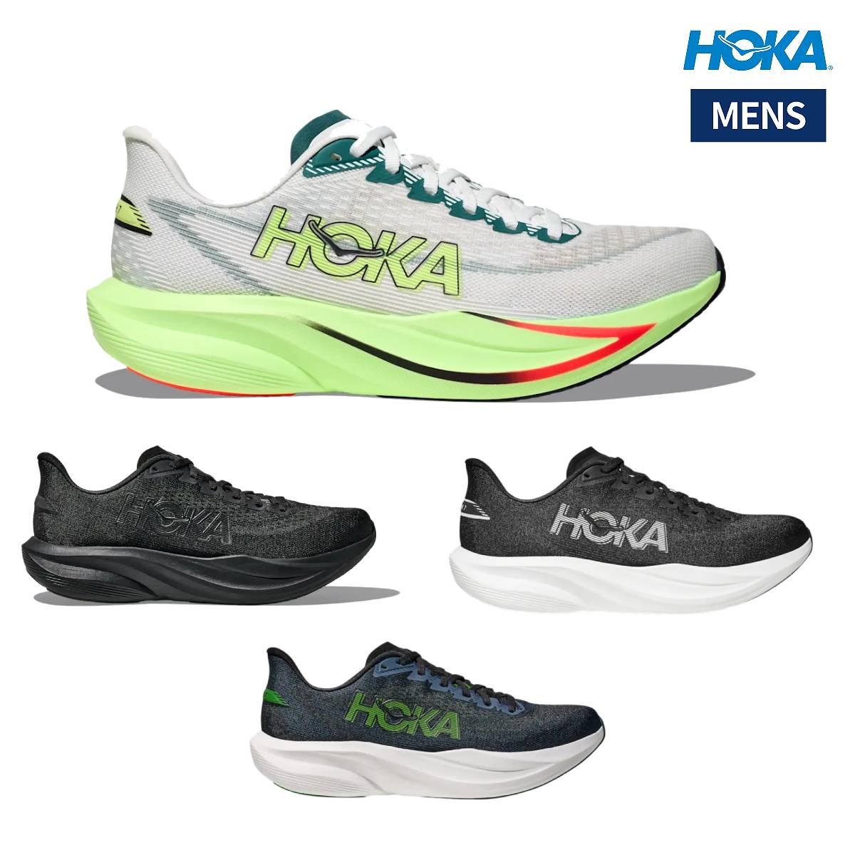 ホカ HOKA MACH 7 Wide マッハ 7 ワイド メンズ ランニング シューズ スポーツ ランシュー ジョギング レース ロード 軽量 反発 1171905 12,320円