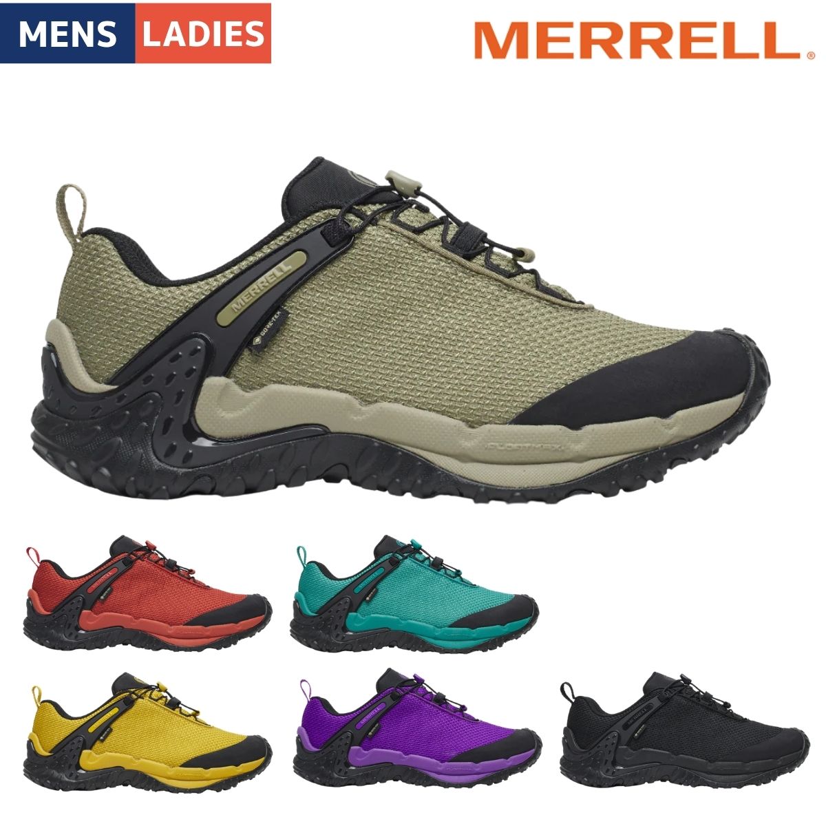 メレル MERRELL 【正規取扱販売店】カメレオン ストーム リダックス ジャパン ゴアテックス メンズ レディース ユニセックス CHAMELEON STORM REDUX JAPAN GORE-TEX　アウトドア シューズ スニーカー 防水 フェス キャンプ U00005682