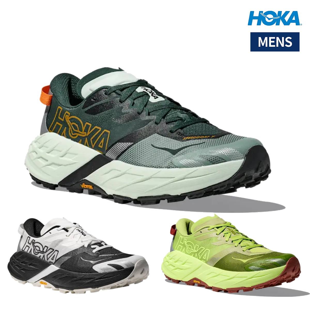 ホカ HOKA Speedgoat 7 スピードゴート 7 メンズ トレイルランニング シューズ スポーツ トレイルラン シューズ 1171928