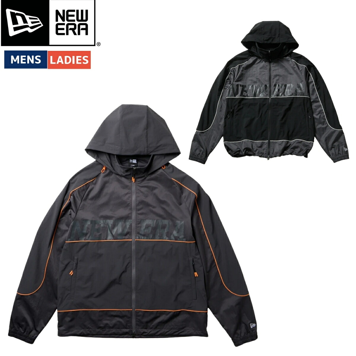 ニューエラ NEW ERA ウィンドジャケット パイピング メンズ レディース ユニセックス 春 夏 ゴルフ スポーツ ニューエラゴルフ ブルゾン ジャンパー 14859898 14859899｜STAND ON