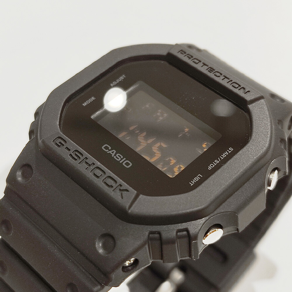 [カシオ] ジーショック CASIO G-SHOCK DW-5600UBB-1JF マットブラック ソリッドカラーズ 反転液晶 10,010円