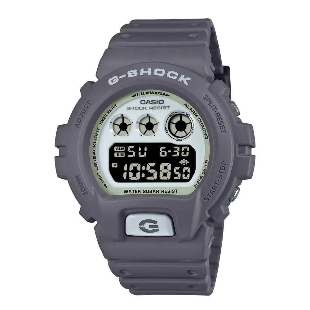 カシオ CASIO G-SHOCK DW-6900HD-8JF HIDDEN GLOW Series 三つ目　反転液晶　グローインザダーク