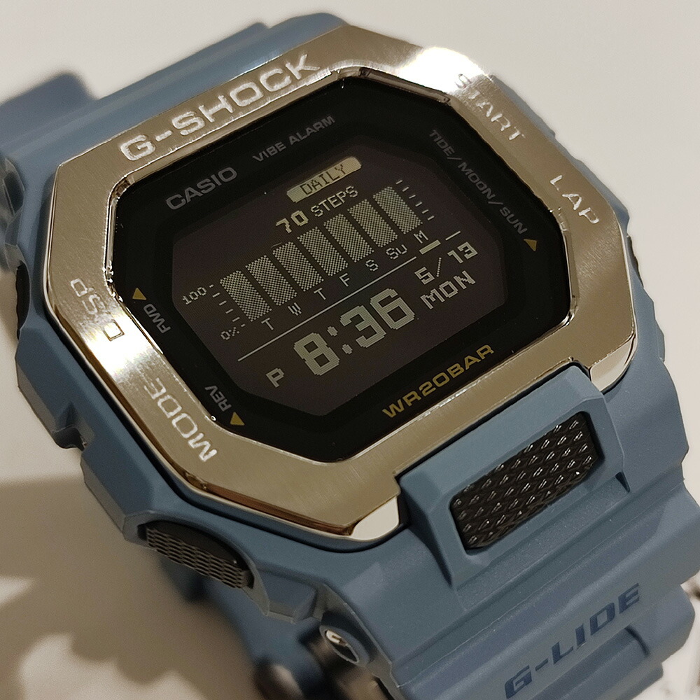 カシオ CASIO “G-SHOCK” Bluetooth・・搭載 G-LIDE GBX-100-2AJF “バイブレーション機能付き” [　カシオ ジーショック　ジーライド ブルートゥース スマホリンク機能]