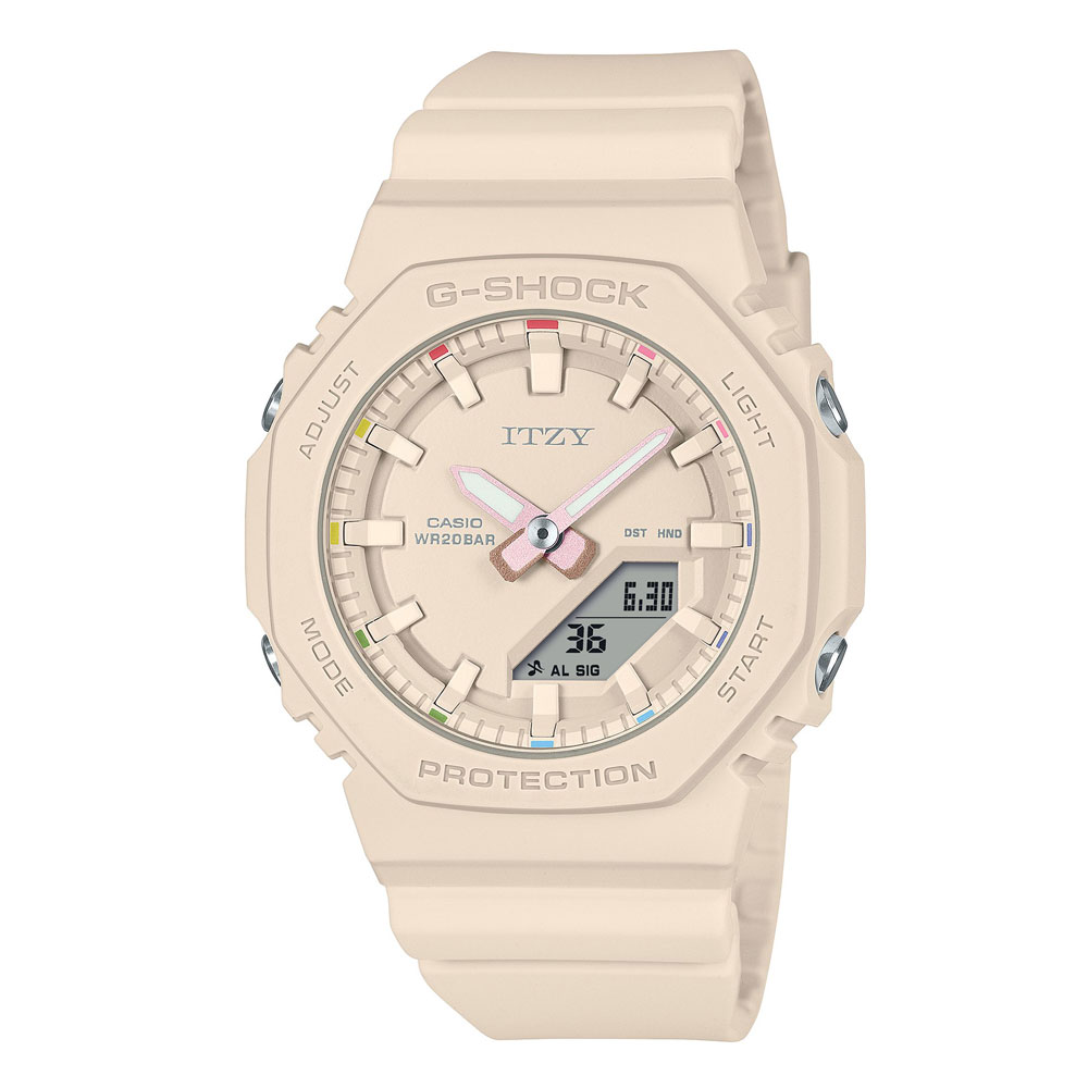 CASIO “G-SHOCK ITZY コラボレーション” GMA-P2100IT-4AJR ライトピンク・イッチ [カシオ Gショック プチサイズ　アナデジ ] 【ホワイトデー】【ギフト】 【贈り物】