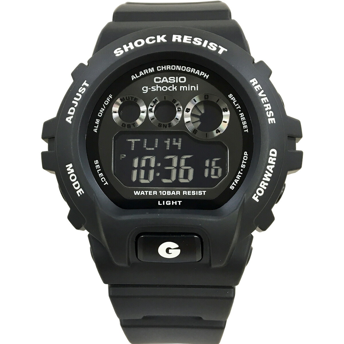 g shock mini black