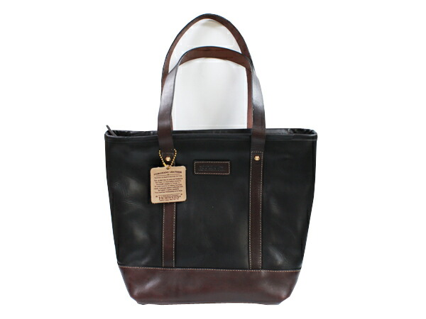 Standa Coronado Leather Travel Tote Bag Black Coronado Leather Travel Tote Bag Black Horween Company Chrome Excel