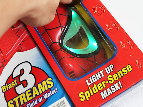 spider man web blast