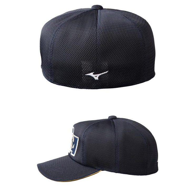 楽天市場 ミズノ Jsa ソフトボール塁審用 オールメッシュ 八方キャップ 12jw9b38 帽子 Mizuno Baseball Park Stand In