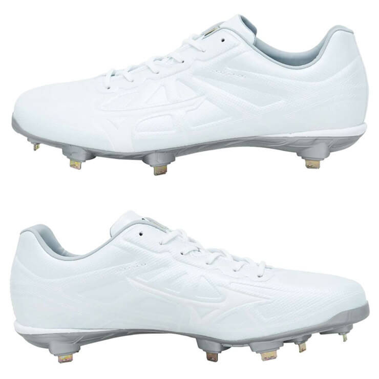 ミズノ 野球 白スパイク 大きいサイズ 軽い 大人 あす楽 軽量 Global Mizuno 金具スパイク 靴 25 0 30 0 金属スパイク ホワイト ひも グローバルエリート 一般 ライトレボエリート 試合 紐 Ck ワイド Elite 11gm2211 中学生 高校野球対応