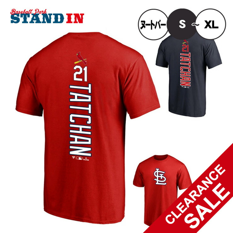 楽天市場】ヌートバー Tシャツ MLB 500level 半袖 カージナルス