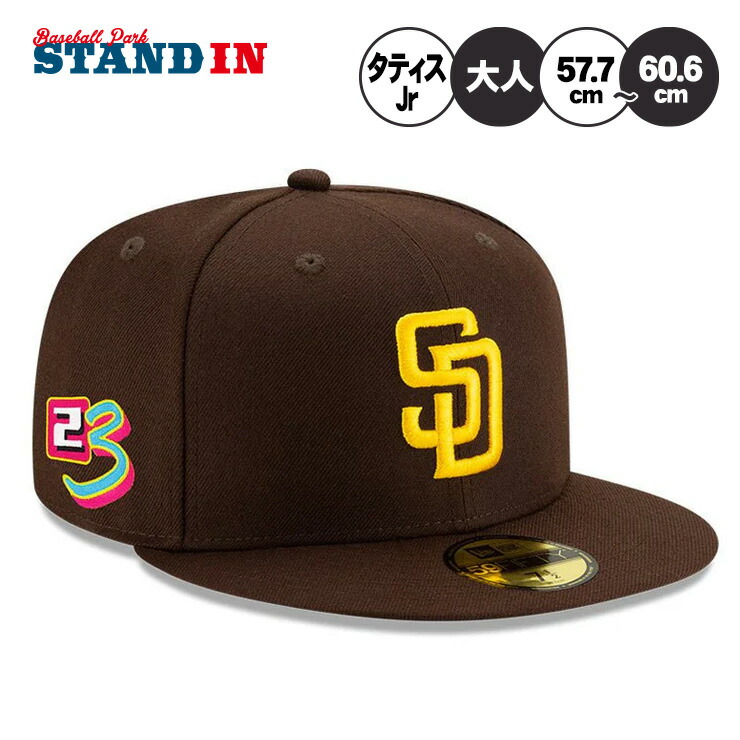 【スーパーセール】MLB タティスJr.  パドレス旧ロゴ  希少品 Amazon.co.jp: ぺトコパーク20周年記念 ニューエラ キャップ