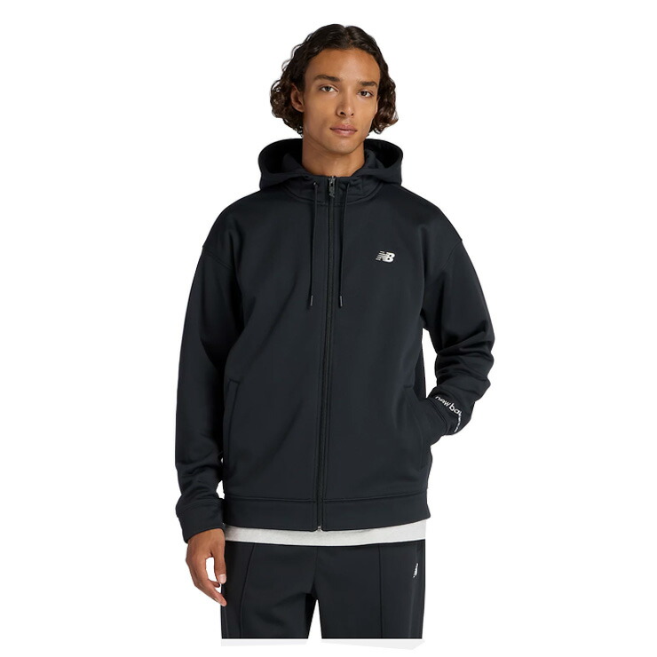 楽天市場】全3色 ニューバランス メンズ ダブル ニット フーディー