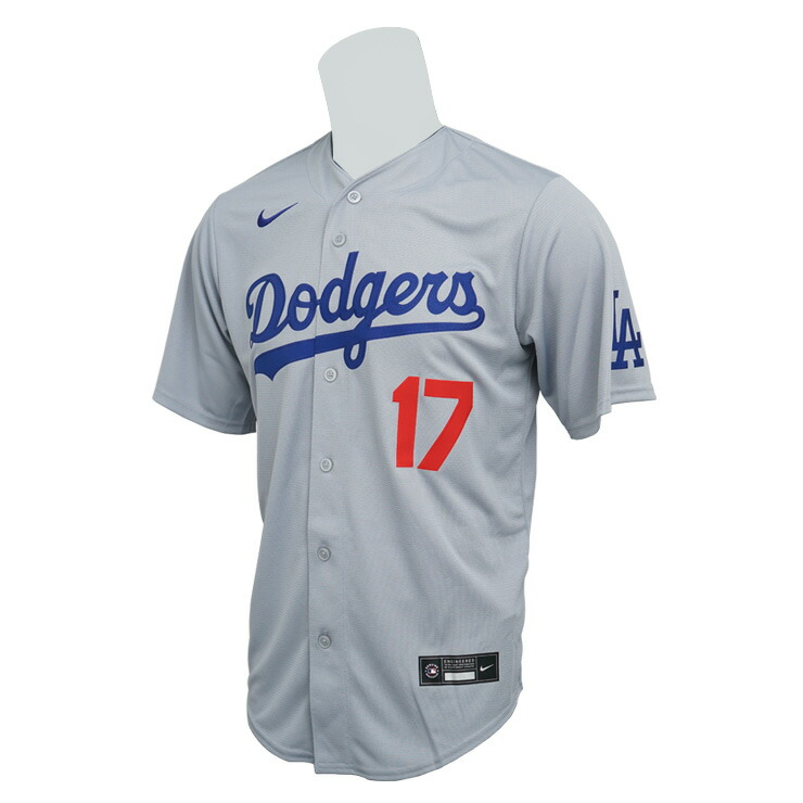 ナイキ 大谷翔平 ロサンゼルス・ドジャース スタジアム ユニフォーム ジャージ ロード RE26-0IQJ-LD9-5TT メンズ ビジター アウェー Los Angeles Dodgers Shohei Ohtani Nike Road Stadium Jersey 大谷選手 大谷 グッズ メジャーリーグ ユニホーム|Baseball Park STAND IN