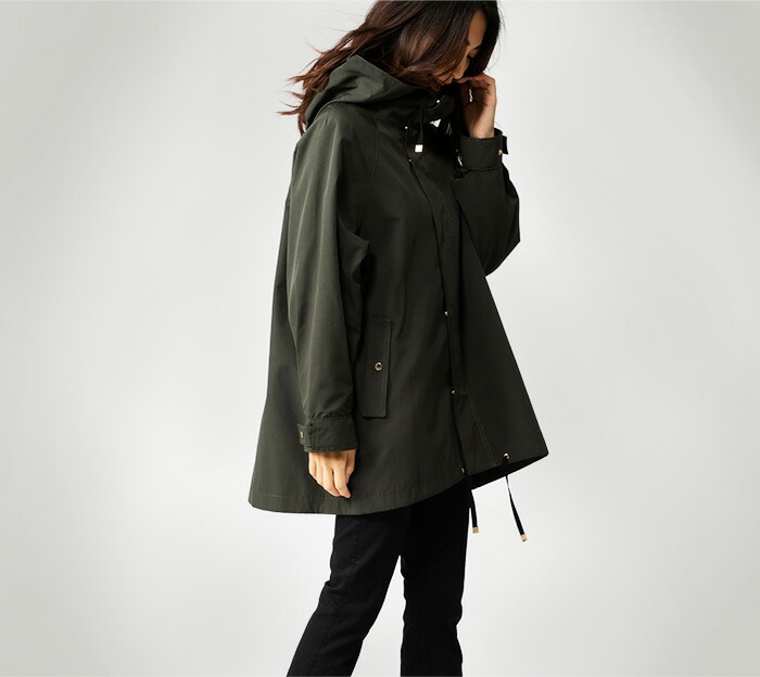 マウンテンパーカーマウンテンコートアウターレディースきれいめトレンチミディアムカジュアル20代30代40代50代春秋冬オリジナル【新作】送料無料［NO.12-72-18]