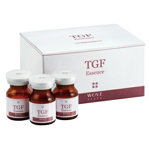 ウォブスタイル TGF抽出エキス 5ml×12本入抽出エキス エイジングケア ひと肌世話をする たるみ くま くぼみ ほうれい線 美容液 肌荒れ ハリ 柔軟性 締め付け 保湿 下唇世話をする 上半身世話をする