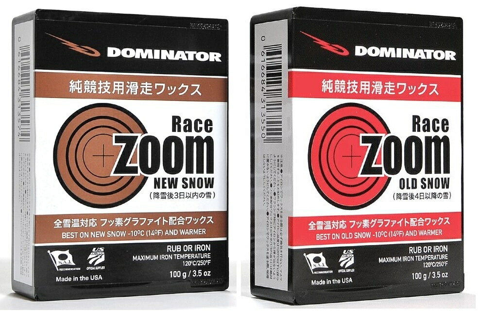 楽天市場】23-24 DOMINATOR ドミネーター レースズーム 40gワックス