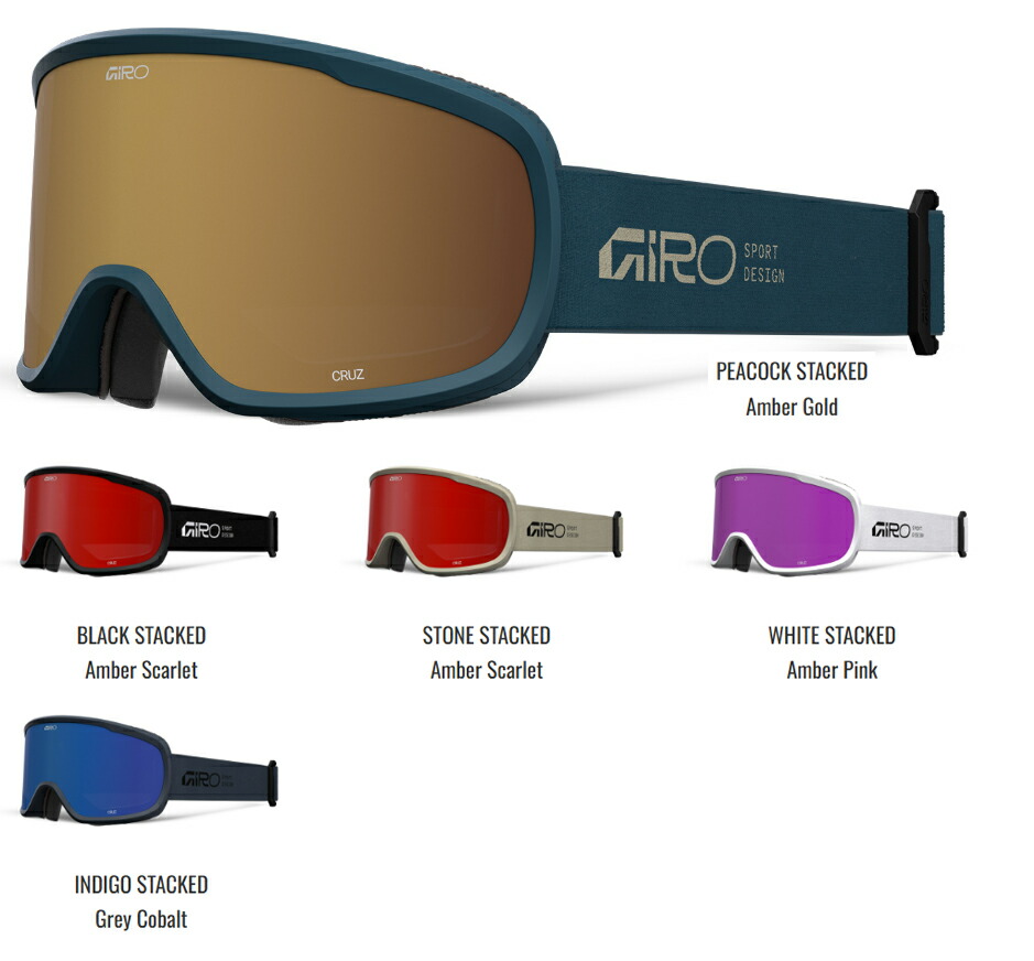 GIRO スノーゴーグル Amazon | GIRO(ジロ) スキー スノーボード ゴーグル メソッド くもり