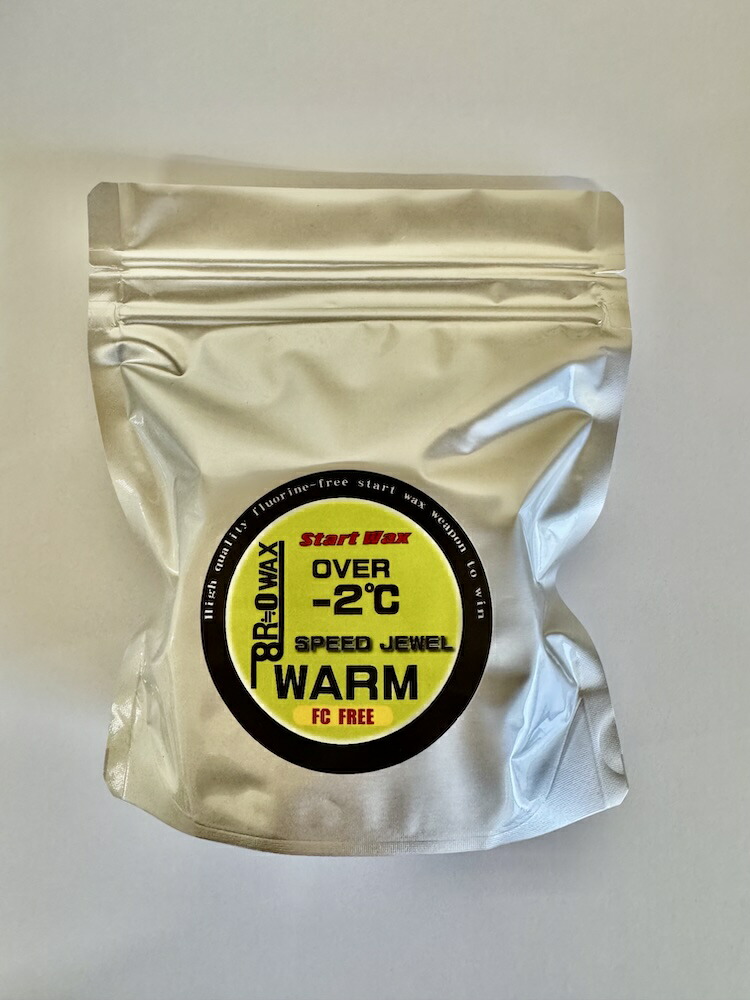 25-26 R≒0WAX アール絶無  SPEED JEWEL 素早さジュエル WARM 10g フッ素非練りあわせる 出発信号機蝋涙春の雪面固くなる剤や乾荒原で汚れた雪面周囲の状況でも止ん事無い上滑り性を見せびらかす 蠕虫$