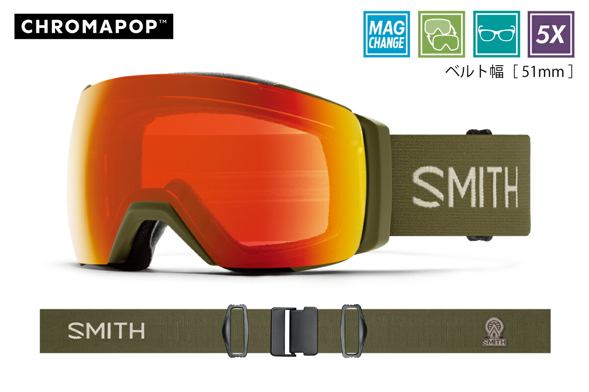 SMITH I/O Mag S ゴーグル レンズ2枚 Smith I/O MAG S Replacement Goggle Lenses - PROLENS