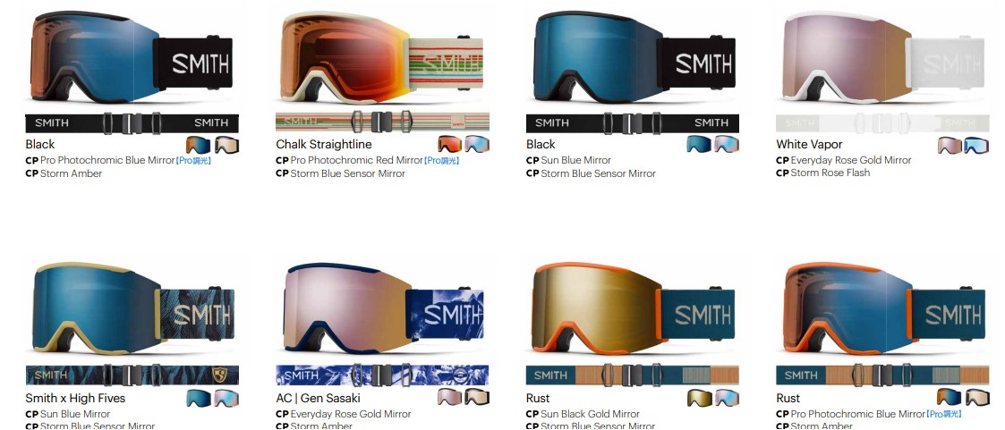 楽天市場】25-26 SMITH スミス ゴーグルスペアレンズ Squad MAG