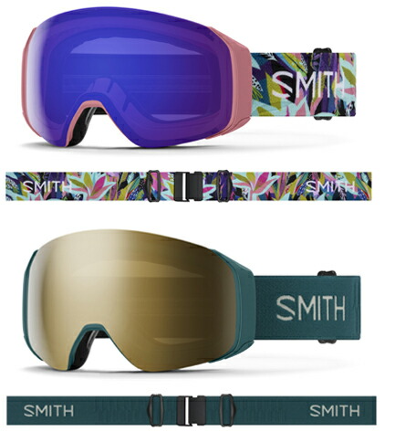 25-26 SMITH スミス ゴーグル スキー スノーボード 4D MAG S フォーディー マグ ゴーグル アジアンフィット [スモールサイズの4Dモデル ハードケースレンズカバー付き]$