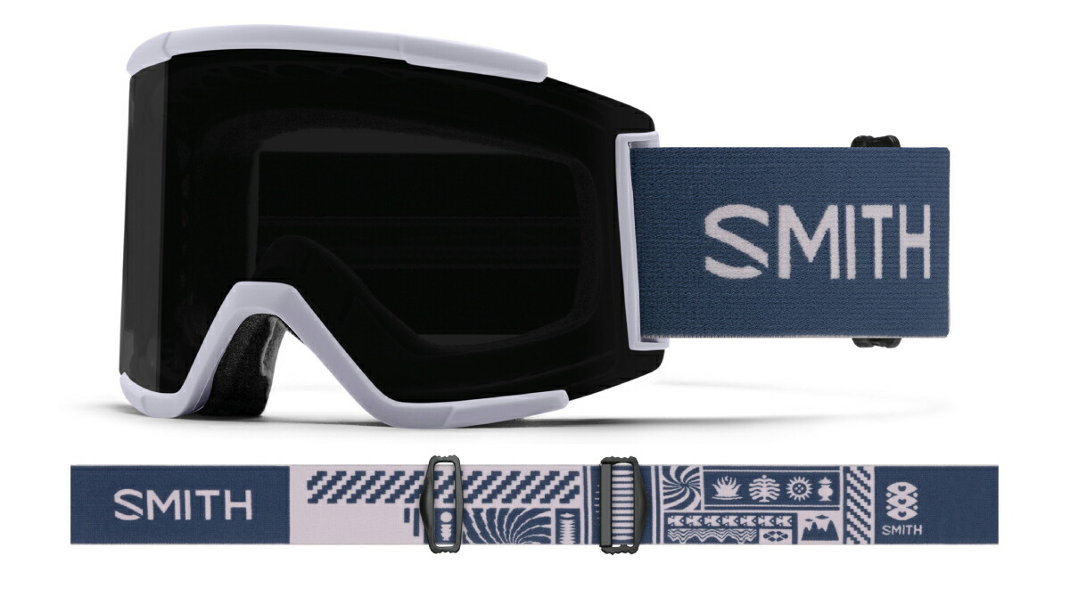 25-26 アジアンフィット スキー スノーボード SMITH スミス ゴーグル Squad XL Early Model スカッド XL アーリーモデル NECK TURE付属$