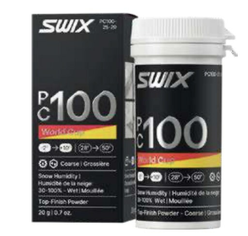 26-27 SWIX スウィックス ワールドカップ黒色火薬 Coarse Wet マイコン100-25-20 20g 熱度:-2°Ｃから10°Ｃ 湿度:30から100% 旧雪用 トップフィニッシュパウダー 教科課程情の籠もった