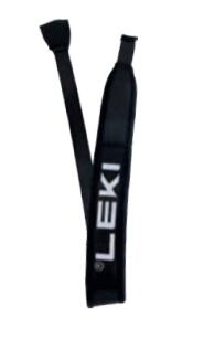 LEKI スキー膝当て ホワイト レッドストラップ SWIX ストラップ XCレーシングスキー(ペア) - サッポロスキッド