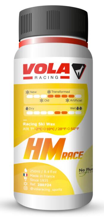 25-26 VOLA ボラ H MACH 250ml YELLOW 黄色 280724 流動物否フッ素 レーシングワックス
