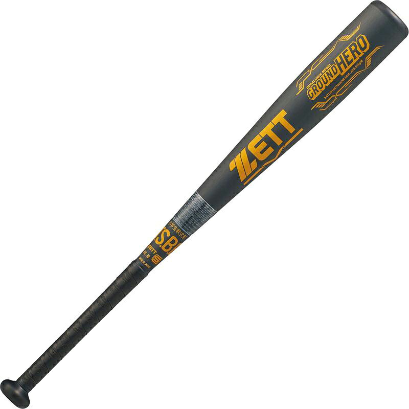 ZETT ゼット 小学生 軟式アルミバット 超々ジュラルミン GROUND HERO 78cm BAT74616C 76cm 510g ジュニア 子供 野球 ベースボール