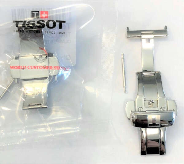 TISSOT ティソ ウオッチ用ダンス楽隊 バックル T640027104 ステンレス鋼 純然たる品【並行輸入品】