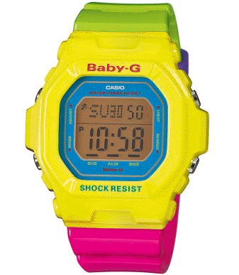CASIO Baby-G BG-5607-9ER 逆輸入 海外モデル カシオ ベビージー レディース デジタル アナログ ウォッチ 時計 マルチカラー｜StarMart