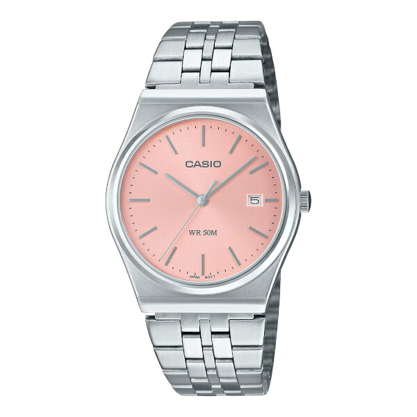【ベルト調整無料】Casio MTP-B145D-4 カシオ ウォッチ メンズ ピンク