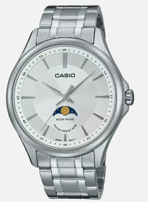 カシオ　ムーンフェイズ 楽天市場】CASIO カシオ ムーンフェイズ 月齢 ウォッチ 時計