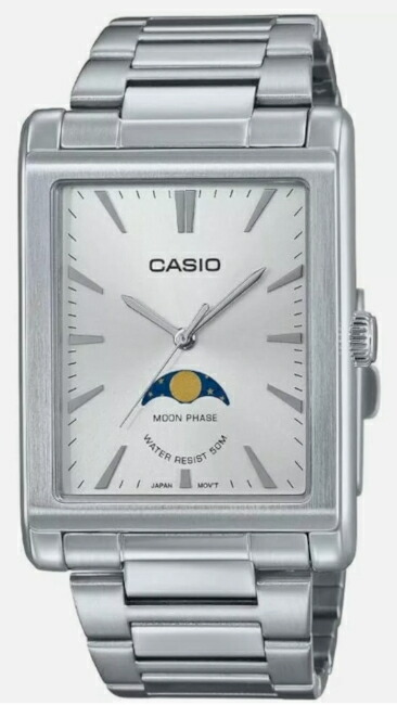 カシオ MTP-M105L-7 ムーンフェイズ 月齢 メンズウォッチ　スクエア 楽天市場】カシオ Casio MTP-M105L-7 ムーンフェイズ 月齢