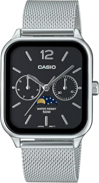 日本未発売 カシオ ムーンフェイズ メンズ ウォッチ デイデイト 腕時計 時計 Casio MTP-M305M-1|StarMart