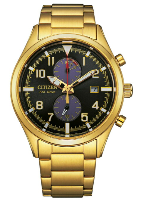 シチズン CITIZEN CA7022-87E エコドライブ ウォッチ 腕時計 クロノグラフ メンズ ゴールド【ベルト調整無料】｜StarMart