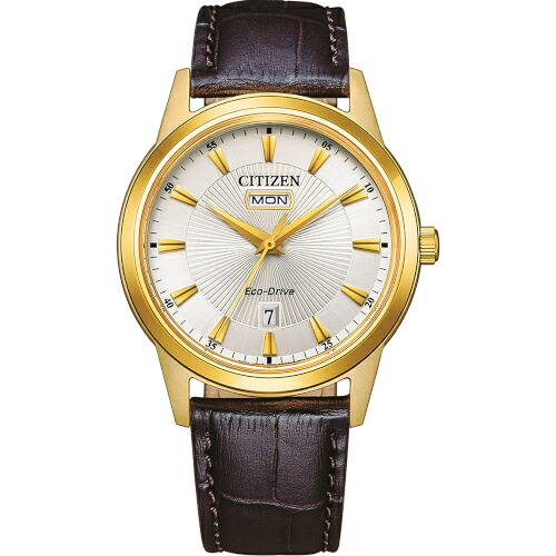 シチズン 海外モデル 逆輸入 エコドライブ ウォッチ デイデイトカレンダー 時計 CITIZEN AW0102-13AE【ベルト調整無料】｜StarMart
