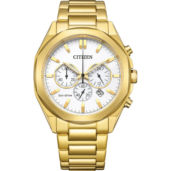 CITIZEN　エコドライブ　CA4157-09E Men's Black Citizen Eco-Drive Chronograph Solar Watch CA4157-09E