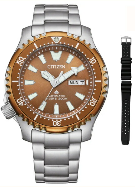 CITIZEN NY0164-65 シチズン プロマスター 逆輸入 自動巻 オートマ ダイバー メンズ ウォッチ 時計 200m防水
