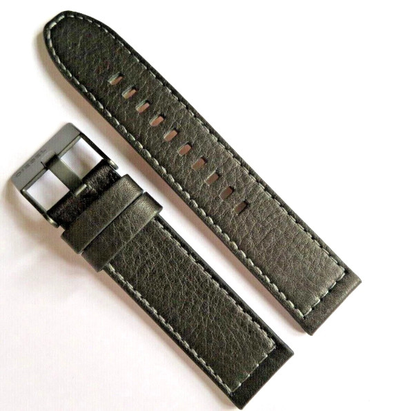 【純正ベルト】DIESEL ディーゼル DZ1924 レザーバンド ストラップ 22mm【時計ベルト、バンド】