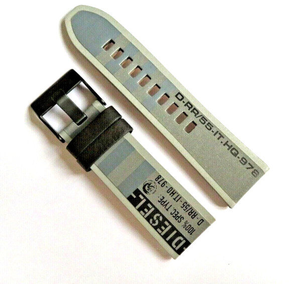 【純正ベルト】ディーゼル イタリアブランド DIESEL ディーゼル DZ4535 レザーバンド ストラップ 26mm【時計ベルト、バンド】