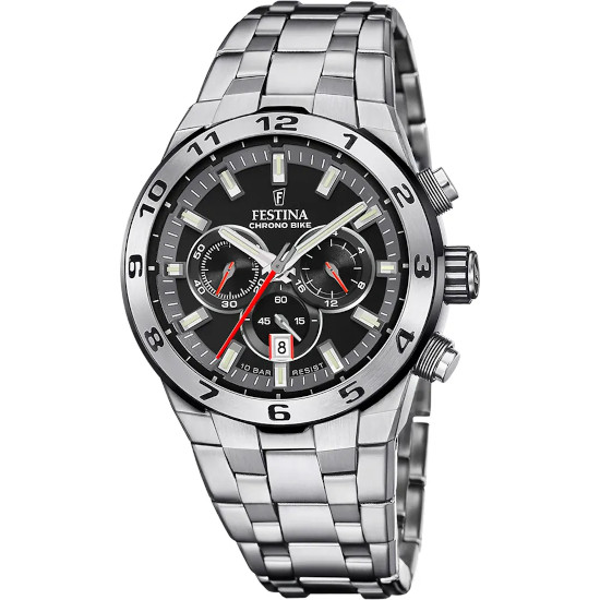 【ベルト調整無料】フェスティナ FESTINA F20670/6 クロノグラフ Chrono bike メンズ ウォッチ 腕時計 時計