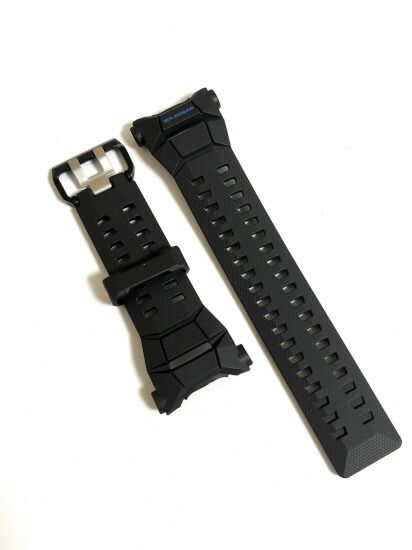 【純正ベルト】カシオ G-SHOCK GSW-H1000-1 GSW-H1000 ラバーバンド CASIO ストラップ 10616809 ブラック ブルー【時計ベルト、バンド】