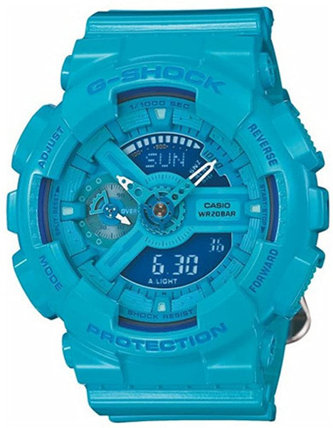 カシオ CASIO G-SHOCK GMA-S110CC-2 デジタル アナログ ウォッチ 海外モデル 逆輸入 ブルー【送料無料】【代引手数料無料】｜StarMart