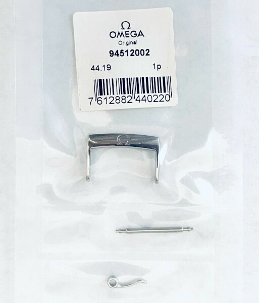 OMEGA ゼロ ウオッチ用尾錠 20粍 94512002 ステンレス鋼 純然たる品【並行輸入品】