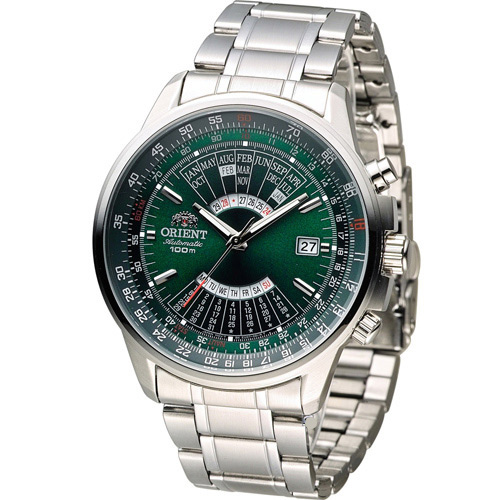 オリエント 逆輸入 ORIENT FEU07007F クラシック 万年カレンダー 自動巻 オートマ メンズ ウォッチ 腕時計 【送料無料】【ベルト調整無料】｜StarMart