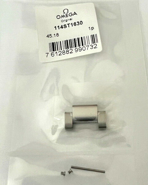 OMEGA オメガ 腕時計用バンド コマ 114ST1630 ステンレス 純正品【並行輸入品】