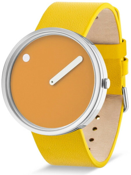 ピクト PICTO WATCH ドット メンズウォッチ レザーベルト 腕時計 時計 43354-6120S